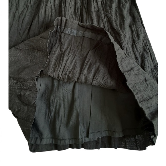 J.Crew Strapless Metallic Cotton Cocktail Dress Charcoal Gray Fit & Flare Sz 4 - Picture 6 of 10